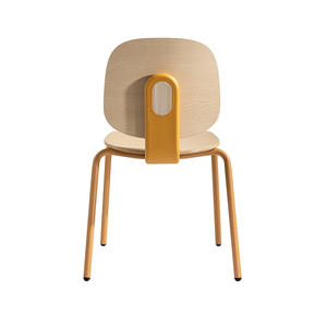 Nhà Máy Tối Giản Đồ Nội Thất Hiện Đại Đơn Giản Ghế Ăn Nhà Hàng Bắc Âu Cafe Không Tay Kim Loại Chân Ghế Ăn - Product Image 3