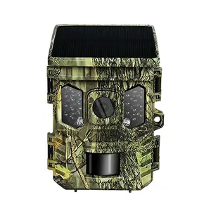 ODM OEM caméra de piste infrarouge invisible forêt IP66 caméra de faune étanche sans lueur Wifi caméra de chasse solaire