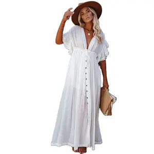 Summer Sexy Maternity Beach Dresses Casual Short Sleeve Pregnancy Clothes For Pregnant Women Long Smock Fashion Woman Clothing