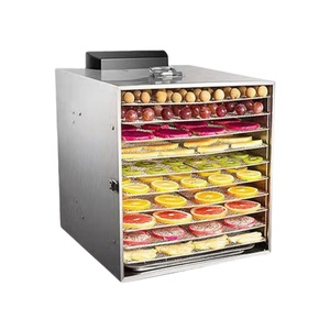 <b>Dehydrated</b> Food <b>Machine</b> Stainless Steel Preminium Vegetable Meat Beef Fruit Dryer Banana Strawberry 10 Trays <b>Dehydrator</b> Fruit Dr - Product Image 3