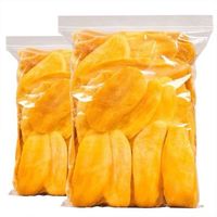 Groothandel Gedroogde Mango Chips Zoete Smaak Gedroogd Fruit Niet-Gefrituurd Bulkverpakking Gedroogde Snacks Lange Houdbaarheid Gezond