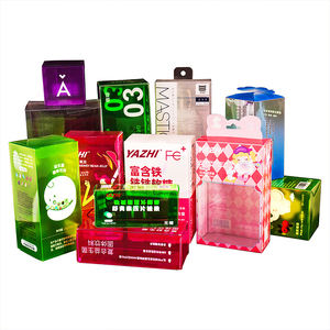 Benutzer definiertes Logo Klare <span class=keywords><strong>PET</strong></span> PVC-Kunststoff boxen Aufbewahrung von Lebensmitteln und Kosmetika Transparente Verpackungs <span class=keywords><strong>box</strong></span> Farbdruck Candy <span class=keywords><strong>Clear</strong></span> Geschenk <span class=keywords><strong>box</strong></span> - Product Image 6