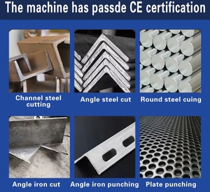 Punzonadoras <span class=keywords><strong>CNC</strong></span> de chapa de corte multifuncional de alta precisión Trabajador de hierro para metal - Product Image 4