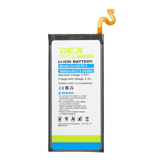 China Mobile Phone Battery for Samsung Note 9 Note9 EB-BN965ABU Digital