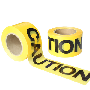 Của nhà sản xuất chướng ngại vật thận trọng nguy hiểm an toàn cảnh báo băng không dính Polyethylene (<span class=keywords><strong>PE</strong></span>) băng - Product Image 1