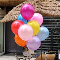 Ballons standard nacrés en latex bon marché de 1.5 grammes ballon de décoration de fête d'anniversaire pour la fête d'enfants