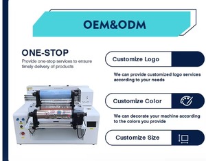 Cuộn để cuộn máy in A4 A3 Kích thước kỹ thuật số UV Sticker dtf phẳng máy in 3 trong 1 lá máy in nhãn - Product Image 2