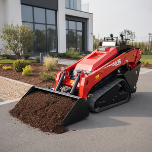 Livraison gratuite HONGSHAN Mini-chargeuse compacte 1 tonne 1000 kg avec godet étroit de 820 mm - Product Image 3