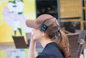 Cappelli da sole staccabili senza fili della <span class=keywords><strong>cuffia</strong></span> di musica di Baseball all'aperto del <span class=keywords><strong>cappello</strong></span> della <span class=keywords><strong>cuffia</strong></span> avricolare di BT - Product Image 4