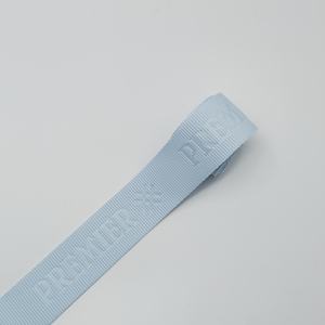 Custom Non <b>Elastic</b> Band Woven 30mm Logo Strap Band Anti-Slip Gift Straps Nylon <b>Belt</b> for Bags shoes Home Textiles in Roll - Product Image 2