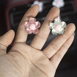 Venta caliente pequeña Margarita jalea Color <span class=keywords><strong>coche</strong></span> salida de aire Clip de Perfume decoración de flores frescas Clip de aromaterapia para <span class=keywords><strong>coche</strong></span> - Product Image 4