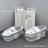 Double C Tressé Charge rapide TPE Jacket pour Apple iPhone 15 & 16 Pro Max 16 Data Line From Applicable