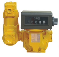Meteran oli mekanis 1.5/2/3/4 inci meteran aliran ZCM-610 pemindahan positif dengan printer