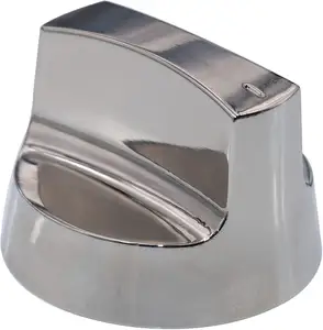 interruttore maniglia stufa a gas Suppliers-Interruttore a manopola per griglia a Gas in metallo in lega di zinco cromato 57mm