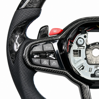 Nouveau volant sport en cuir pleine fleur pour BMW Série 5 G20 G28 G29 G30 G32 G15 G01 G02 G05 G06 G07 G38 Accessoires auto
