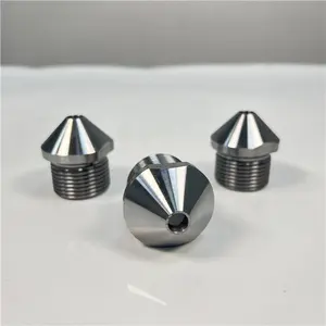 Custom CNC Milled 4140 Metal Nozzle Tips Precision Mechanical Spray Nozzle Male Thread 304 Stainless Steel Nozzle