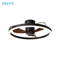 Nouveau Ventilateur de Plafond Industriel Commercial Moderne 2026 pour Restaurant avec Lumière LED, 3 Pales, Télécommande et Fonction de Variation d'Intensité