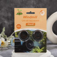 Désodorisant de voiture personnalisé 40% parfum 3,5 ml, lot de 2, clip de ventilation à membrane, désodorisant naturel et durable