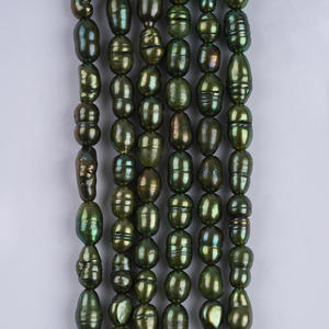 Promotion pour les perles de Zhuji, perles d'eau douce naturelles de 3-4 mm, trou latéral, double face, blanc/rose clair, pour collier DIY, accessoires de bijoux - Product Image 4