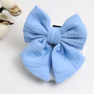 <span class=keywords><strong>Collar</strong></span> de Perro de Algodón de Lujo <span class=keywords><strong>2026</strong></span> con Lazo Marinero Desmontable, Diseño de Fabricante Original, para Verano, Halloween, Color Sólido, Ecológico, Ajustable - Product Image 6