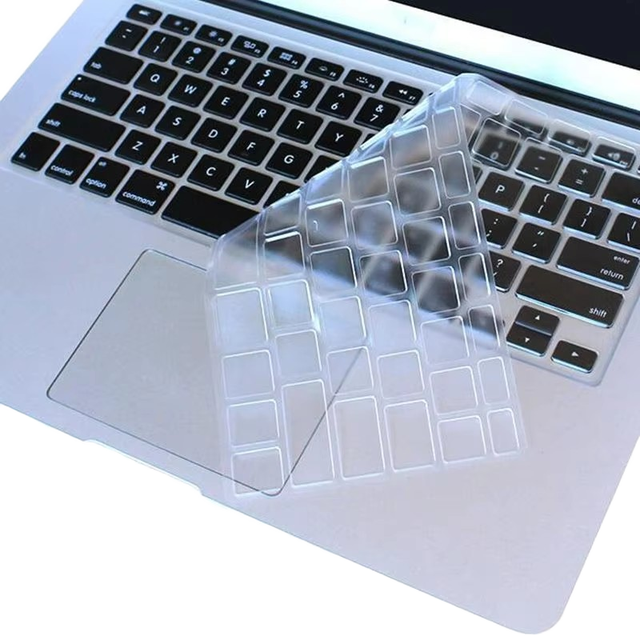 Ultra Thin Transparent Silicone Waterproof Keyboard Film for Macbook Pro 14 M1 Keyboard Covers A2442 2021 Pro16 A2485
