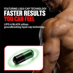 Brûleur de graisse noir à base de plantes 100% naturel OEM, coupe-faim, stimulant du métabolisme, force maximale, brûle les graisses, protège les muscles, stimule - Product Image 4