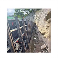 Encofrado de Plástico ABS Profesional para Infraestructuras, Muro de Contención Subterráneo, Túnel de Servicios, Proyectos de Ingeniería Civil de Alta Calidad