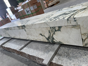 Ý paonazzetto đá cẩm thạch TV bảng trắng đá cẩm thạch TV đứng đá tự nhiên Veneer gỗ TV tủ hiện đại sang trọng - Product Image 4