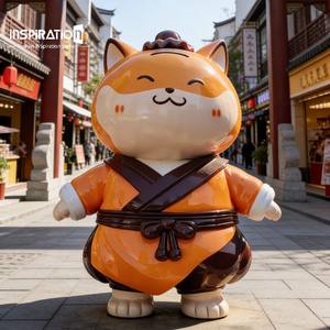 ประติมากรรมการ์ตูนไฟเบอร์กลาสขนาดใหญ่สำหรับขบวนพาเหรดเฉลิมฉลองสังคมและขบวนแห่ชุมชน - Product Image 1