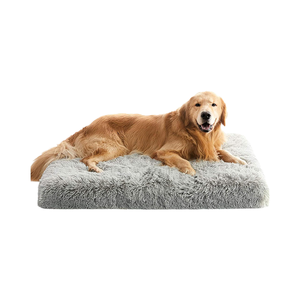 Hoge Kwaliteit Milieuvriendelijk Groot Hondenbed Met Afneembare Hoes Onverwoestbaar Kauwbestendig Orthopedisch Schuim Stevige Rechthoekige Vorm - Product Image 4