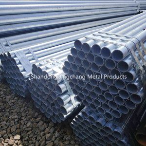 Tubo redondo de acero galvanizado de diámetro grande sumergido caliente de buena calidad precios baratos - Product Image 4