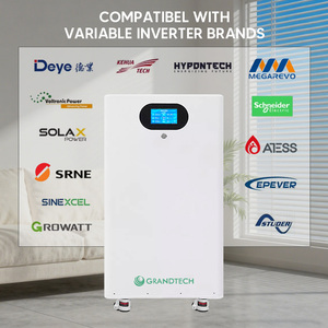 Grandtech เครื่องเก็บพลังงานในครัวเรือน5KW 10kW 60KWH แบตเตอรี่ลิเธียม30kwh 20kwh - Product Image 4