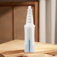 850ml HDPE Opaque Durable Résistant À La Corrosion En Plastique Blanc Déclencheur Pulvérisation Bouteilles De Nettoyage pour Cuisine Voiture Plancher Toilette