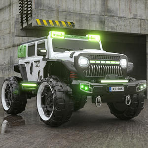รถยนต์ไฟฟ้าขนาดใหญ่ 2 ที่นั่ง สำหรับ<span class=keywords><strong>เ</strong></span>ด็ก ขายดี 12V มอ<span class=keywords><strong>เ</strong></span>ตอร์ 550  รถออฟโรด ใช้งานได้กับผู้ใหญ่ พร้อมรีโมทคอนโทรล ไฟ LED และเพลง - Product Image 4