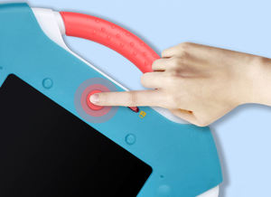 LCD colorato tavoletta di scrittura riutilizzabile cancellabile blocco da disegno scarabocchio in plastica per bambini apprendimento educativo - Product Image 4