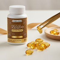 Capsules de peptides NAD en gélules molles pour adultes, soutien énergétique cellulaire naturel, 60 gélules molles, 60g, OEM ODM, marque privée