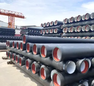 Factory Price Ductile cast Iron pipes water pressure Cast iron di pipe, 300mm, k7 k8 k9, cement coating thickness, pci pipe