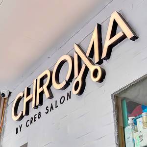 Letrero Profesional con Letras de Canal Retroiluminadas, Letrero Iluminado en 3D para Tienda de Muebles y Telas con Logotipo Personalizado y Diseño Multicolor - Product Image 1