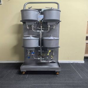 GZ1004M--0.3μm ตัวกรองน้ำมันความแม่นยำสูงพิเศษ (ถังหลายช่อง, แบบติดตั้ง/แบบเคลื่อนย้ายได้) - Product Image 1