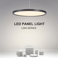 Bureau Magasin Oem Plafond Intelligent Led Panneau Lumineux Blanc Rond Cercles Plaques 40w 600x600 Grande Taille Smd Led Panneau Lumineux
