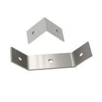 Collier de serrage en alliage d'aluminium avec trous de fixation, support de tuyau léger, fixation résistante à la corrosion pour la fixation de tuyaux de plomberie