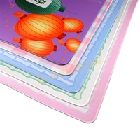 Tapis de Mahjong personnalisés en néoprène antidérapant, tapis de jeu de Mahjong américain avec surface imperméable