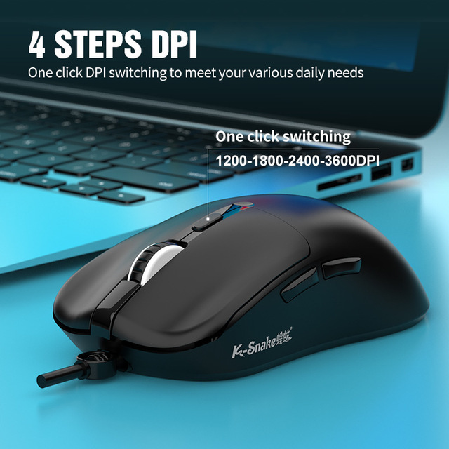 Razer Viper M3 Wired Optical Mouse 1200-3600DPI Gaming Office Use USB Mouse