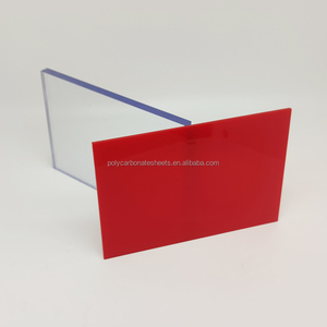 Minh bạch lợp tấm rắn rõ ràng <span class=keywords><strong>Polycarbonate</strong></span> tấm phẳng giá thép tấm - Product Image 3