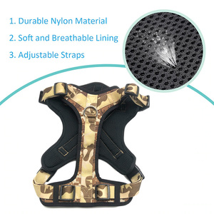 ウィーバー クイックリリース ノープル アジャスタブル タクティカル ドッグハーネス ポリエステル製 トレーニング、ハンティング、ウォーキング用 中型犬・大型犬向け - Product Image 4