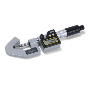 Micrómetro Digital Asimeto 155-01-0 IP67 de 1-15 mm, Tipo V, con Tres y Cinco Ranuras, Fabricado en China - Product Image 2
