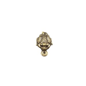 Colgante de Feng Shui de Sapo de Tres Patas de Latón Sólido, Llavero Unisex, Amuleto, Regalo, Forma de Animal, Aleación de Cobre L 108 - Product Image 1