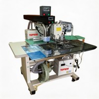 Machine à coudre industrielle informatisée TOPSEW TS-3020-LS durable pour la couture de poches et de patte de boutonnage de vestes