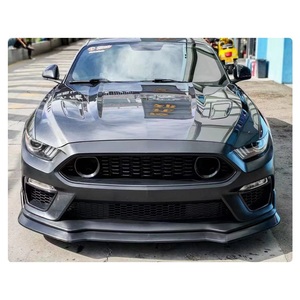 Kits de pare-chocs avant de voiture d'usine, style Mach1, kits de carrosserie avec calandre noire pour Ford <span class=keywords><strong>Mustang</strong></span> 2015 2016 2017 - Product Image 5