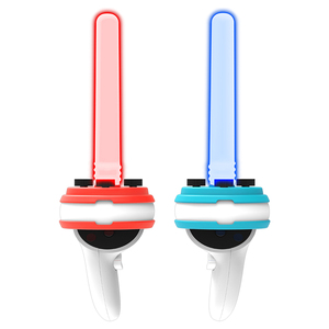 Pour Oculus pour Quest 2 Accessoires de jeu Poignées de contrôleur de sabre laser pour Beat <span class=keywords><strong>Saber</strong></span> - Product Image 4
